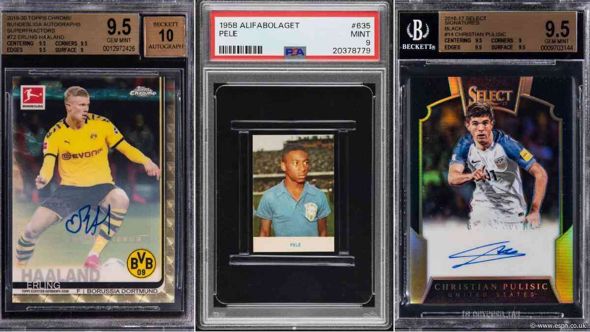 Pele, Messi, Haaland cards set records at auction