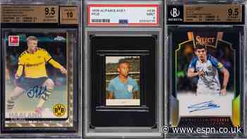 Pele, Messi, Haaland cards set records at auction