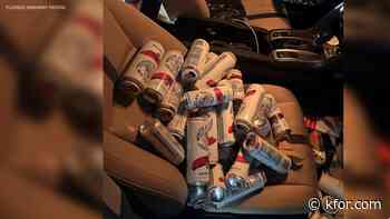 Florida man found with 34 open White Claws after he was pulled over for speeding