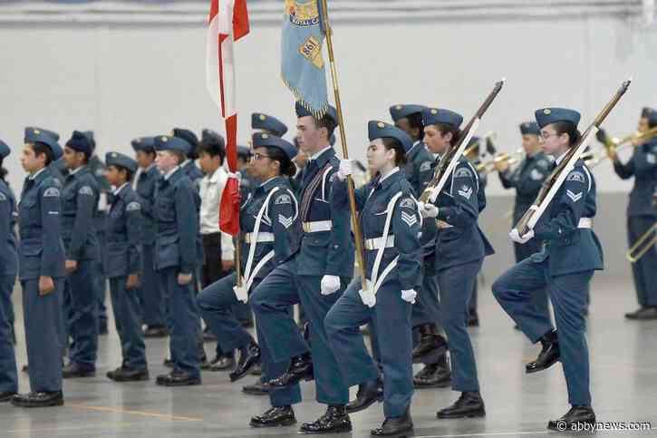 Abbotsford air cadets hold annual ceremonial review