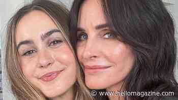 Courteney Cox's daughter Coco shows off chest tattoo in rare family photo