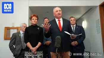 Live: Joyce cautions Hanson ahead of National Press Club address