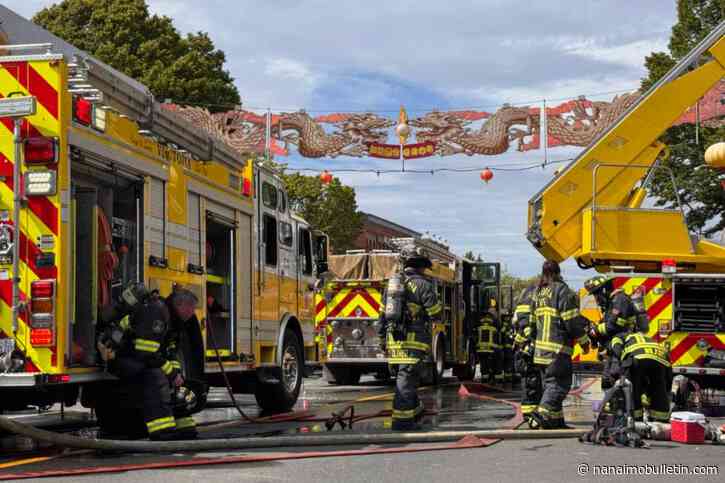 Victoria firefighters fight blaze at Canada’s oldest Chinese temple