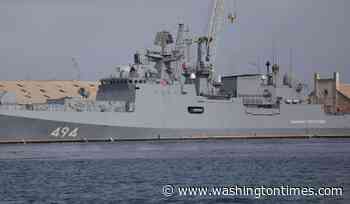 U.K. military investigates after Russian warship fires warning shots at yacht in the Channel