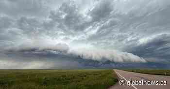 Tornado warning downgraded as thunderstorm sweeps over Medicine Hat, southeastern Alberta