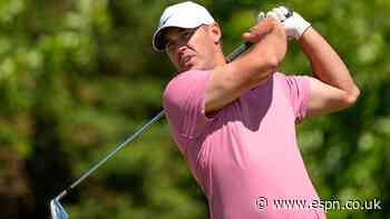 Koepka, fingers improving, plays practice round