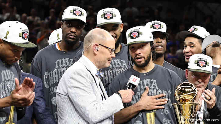 Breece Hall has "positive jealousy" about the Knicks winning the NBA title