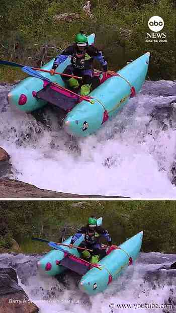 Low water levels slow down rafters during race in Colorado