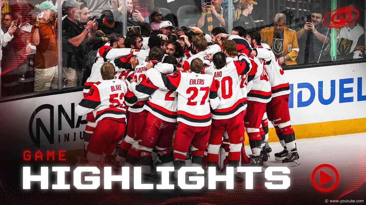 Carolina Hurricanes at Vegas Golden Knights | Game Highlights | 6.14.2026