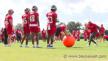 Bucs hit the practice fields, seek to erase memory of missing postseason
