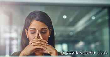 Women in law 'quietly suffering from exhaustion'
