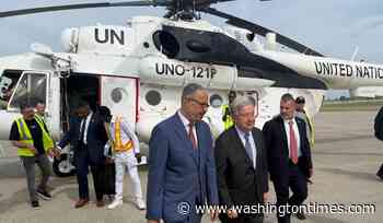 U.N. Secretary-General visits Haiti as gang violence soars