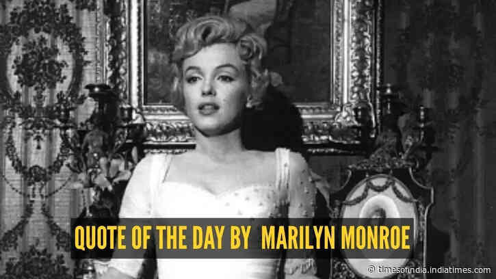Quote of the day for children by Marilyn Monroe: “I believe that everything happens for a reason. People change so that you can learn to let go, things go wrong so that you appreciate them when they're right, you believe lies so you eventually learn