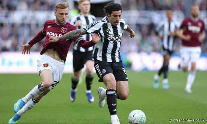Arsenal maintain pole position for marquee midfield target as PL rivals wade in