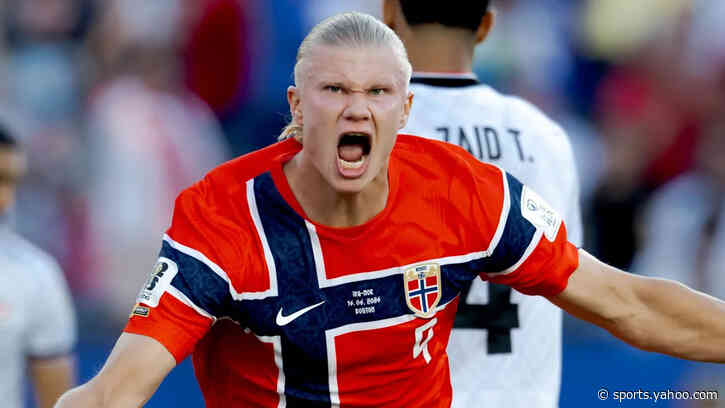 Haaland scores twice on World Cup debut as Norway beat Iraq