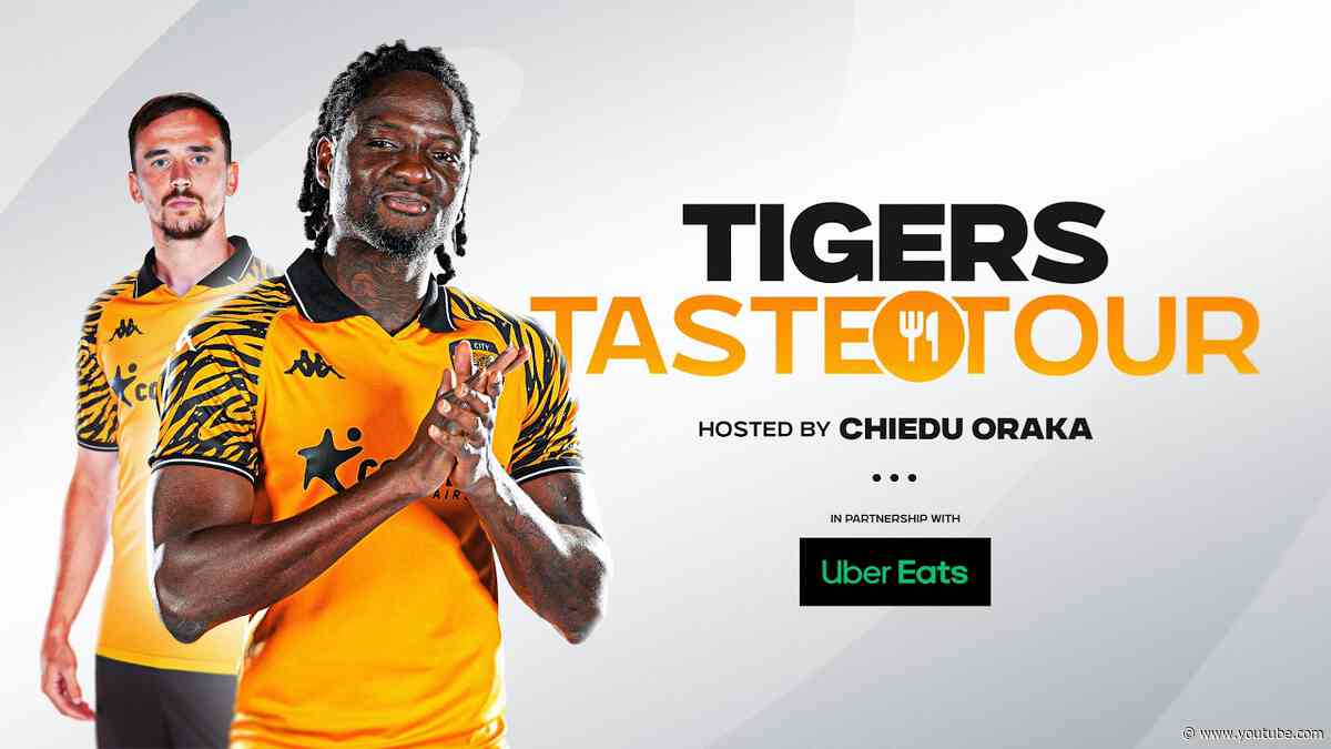 UberEats Tigers Taste Tour! Ft Chiedu Oraka, Liam Millar & David Akintola