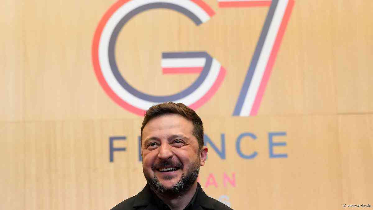 Macron: "Strategisches Erwachen": G7 wollen Russland mit neuen Sanktionen schwächen