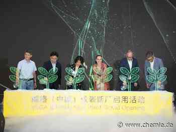 VEGA eröffnet neues Werk in China