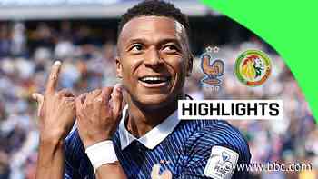 Highlights: Mbappe stars as France beat Senegal