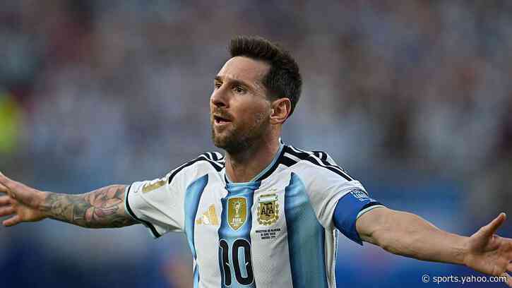 Messi scores stunning Argentina opener against Algeria in his sixth World Cup