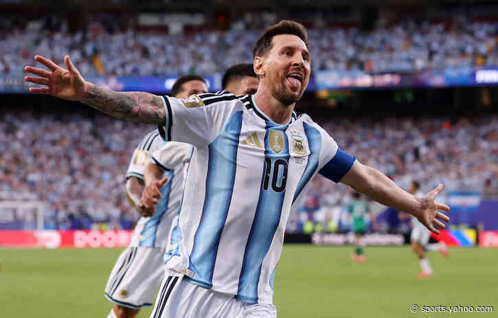 📹 Messi levels with CR7 and Rivellino, passes Pelé, makes Copa history
