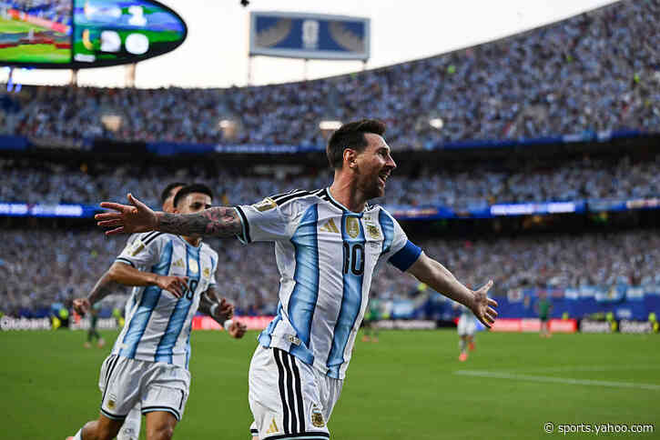 🤝 Messi joins Ronaldo's table with opening goal vs Algeria
