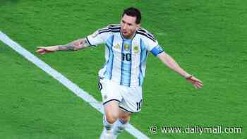 Argentina vs Algeria - World Cup Group J LIVE: Outrageous Lionel Messi scores a stunning hat-trick as the reigning champions cruise to a dominant victory in Kansas City