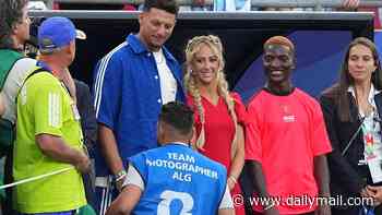 Patrick Mahomes and wife Brittany enjoy World Cup date night as Chiefs star watches Lionel Messi in Kansas City