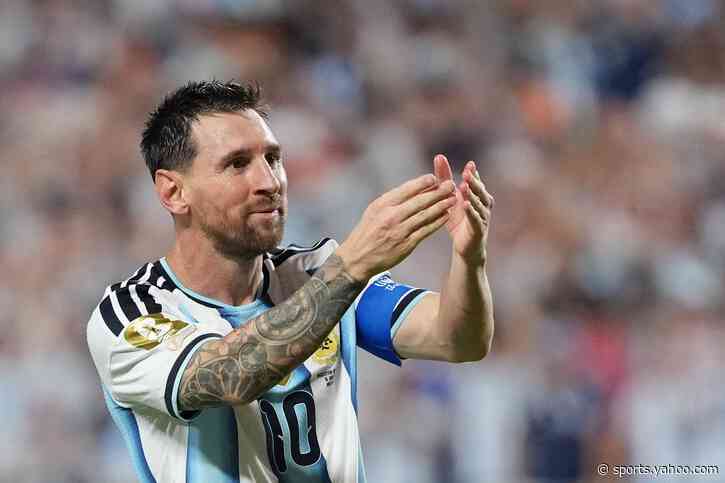 Lionel Messi equals World Cup top goalscorer record after stunning Argentina hat-trick