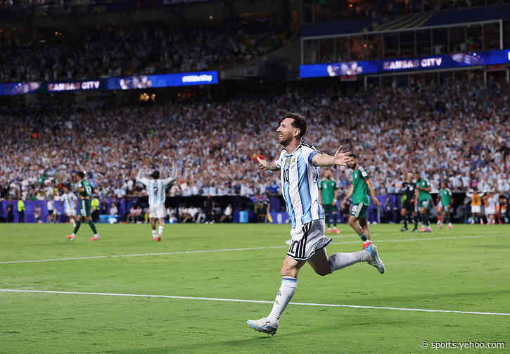 Lionel Messi becomes joint-top scorer in the World Cup 🐐