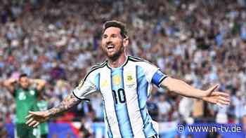 Irre Show gegen Algerien: Magischer Messi macht sich zum WM-Rekord-Torschützen