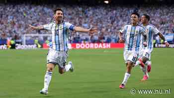 Magistrale Messi schiet Argentinië met hattrick langs Algerije in recordduel op WK
