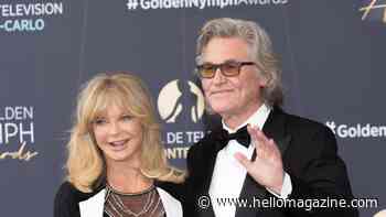 Goldie Hawn and Kurt Russell are so in love as they celebrate special news in Europe
