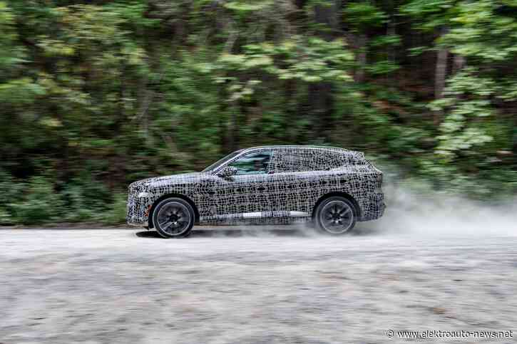 Rekord-Akku: Neuer BMW iX5 geht in die finale Testphase