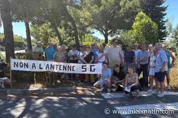 Les habitants de cette commune près de Nice se mobilisent contre l’implantation d’une antenne-relais dans leur quartier
