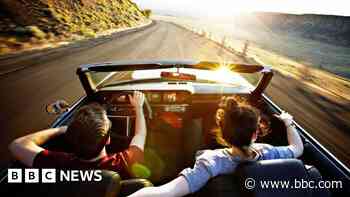 Is the convertible heading into the sunset?