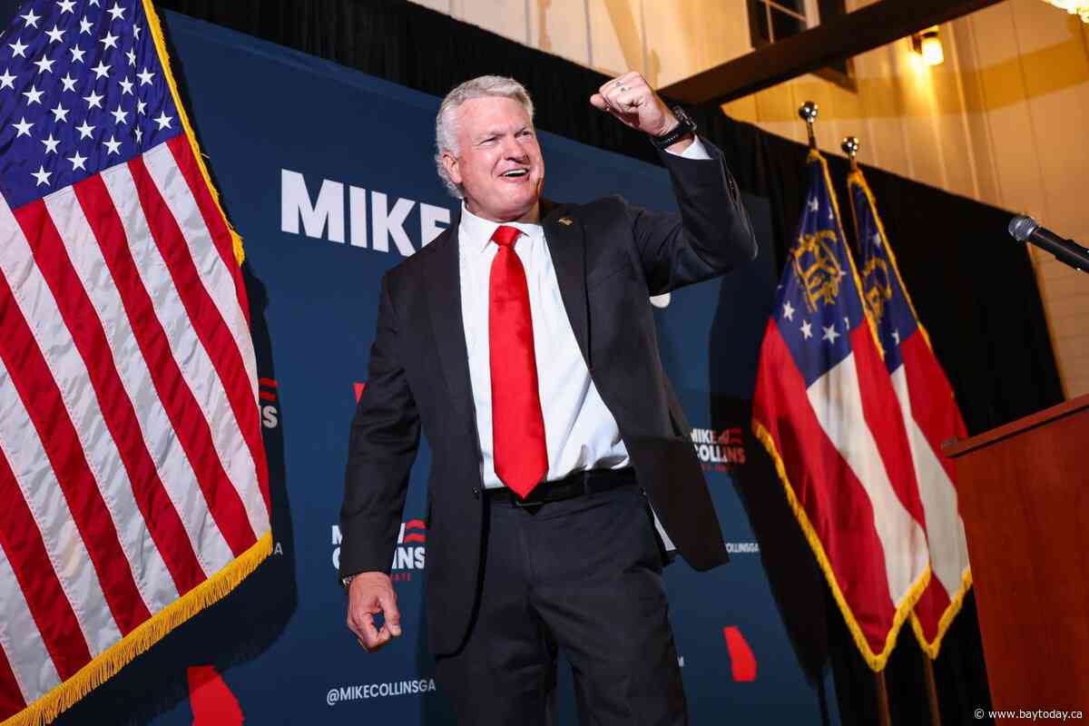 Georgia Republicans choose Collins for Senate and Jackson for governor, a mixed result for Trump