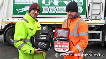 ‘It really can make the difference between life and death’ - Charity welcomes move to fit defibrillators to East Yorkshire bin lorries