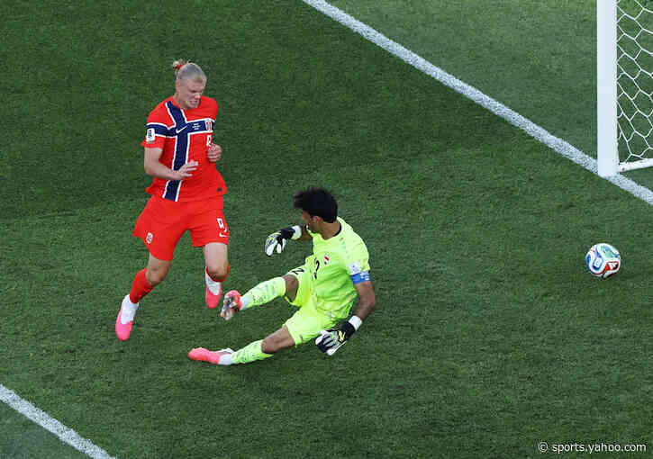 The shock Haaland stat after debut World Cup brace for Norway 🦾