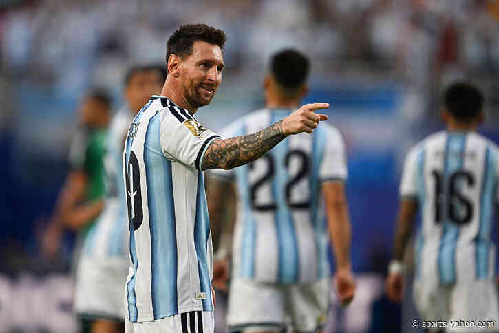 📹 Argentina ease to win in Copa opener, Messi shatters records