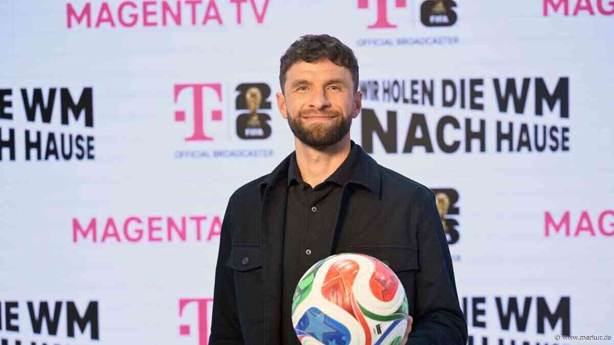 Thomas Müller mit frechem Seitenhieb gegen Sedlaczek und Schweinsteiger live im TV