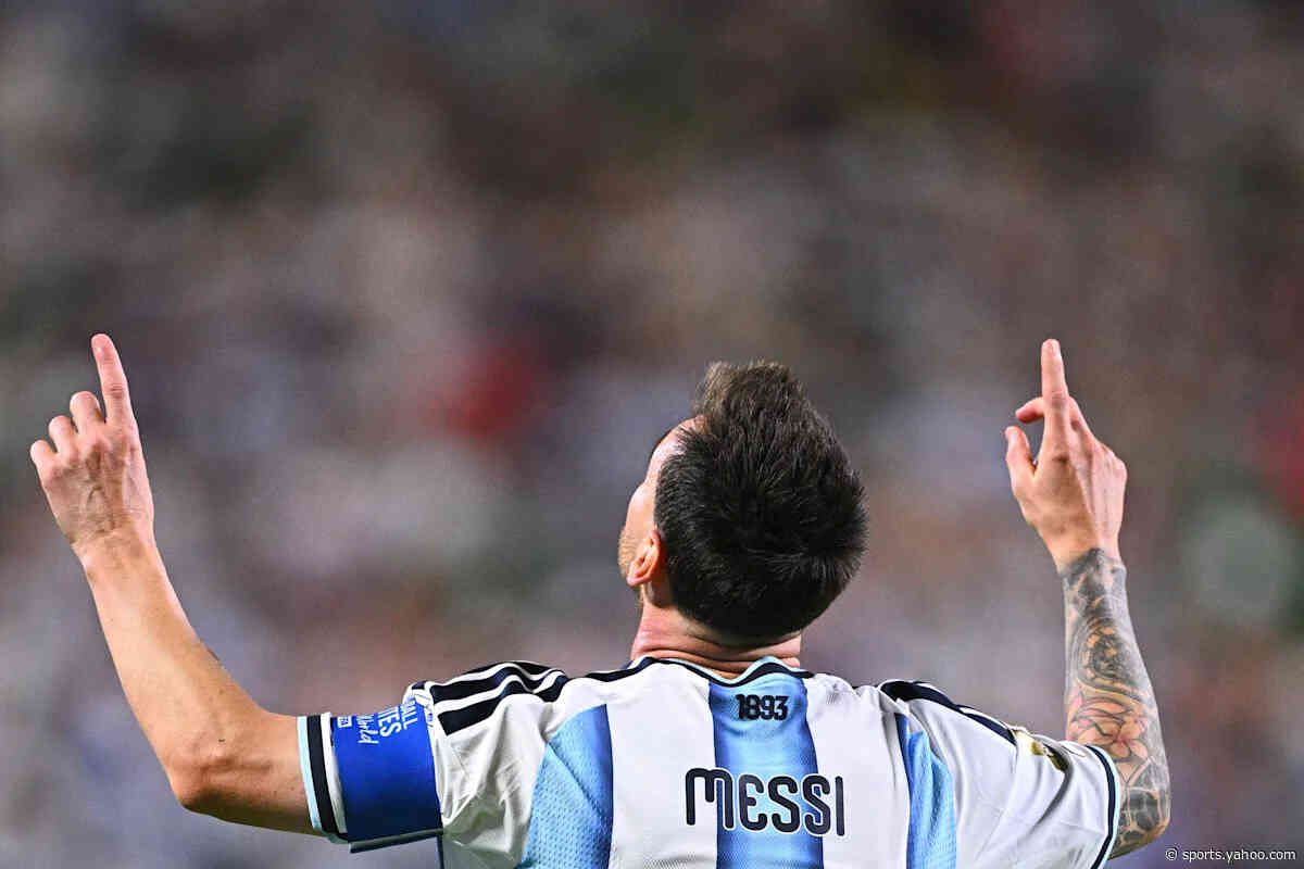 Lionel Messi delivers historic World Cup hat trick in record-tying night vs. Algeria