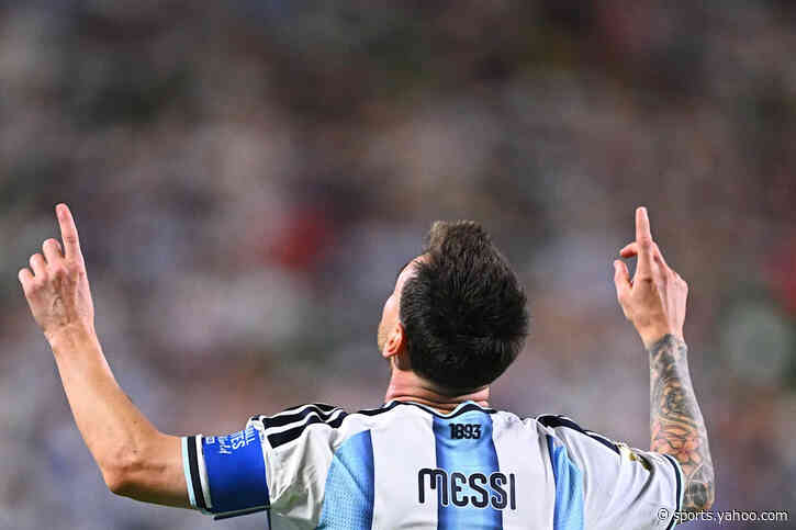 Lionel Messi delivers historic World Cup hat trick in record-tying night vs. Algeria