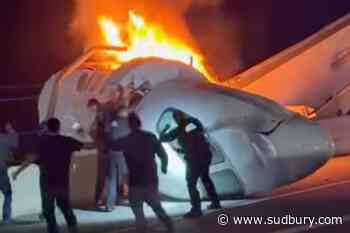 Crews rush to rescue people after small plane crashes on Texas highway