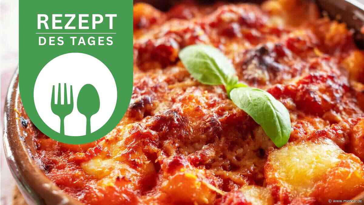 Italienischer Gnocchiauflauf: cremig, herzhaft und goldbraun überbacken