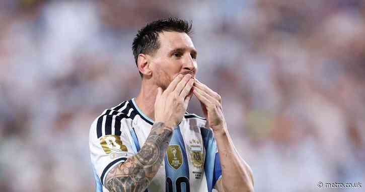 Lionel Messi reveals why he was crying after Argentina goal: ‘Nothing to do with football’