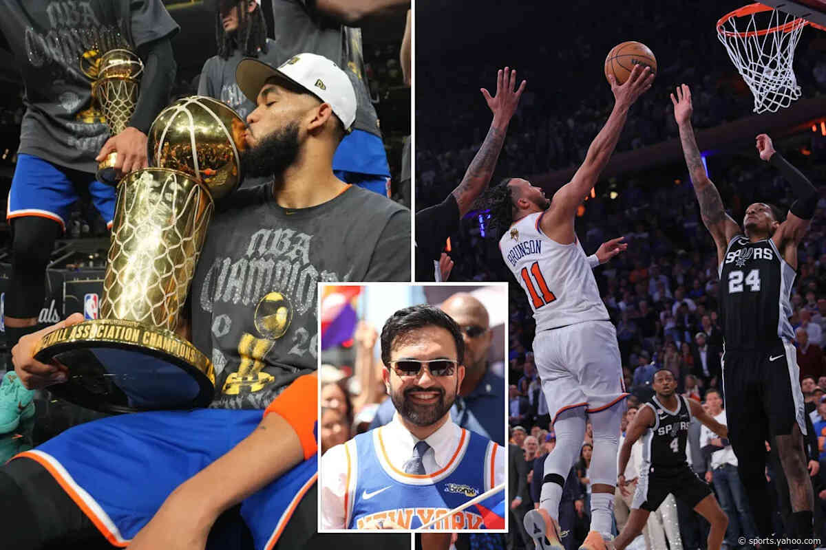 Mamdani opens public lottery for free tickets to Knicks finals ceremony, says championship ‘belongs to the people’