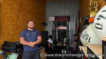 Vom Tänzer zum Strongman: Ex-Lions-Spieler trainiert in Braunschweiger Garage