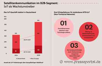 Satellitenkommunikation wird laut BearingPoint-Studie zum neuen Wachstumshebel für Mobilfunkanbieter