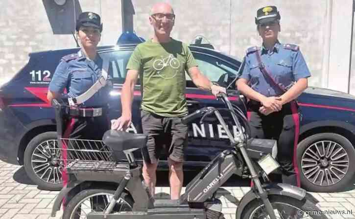 Gestolen bromfiets verjaardagscadeau na 42 jaar terug bij rechtmatige eigenaar